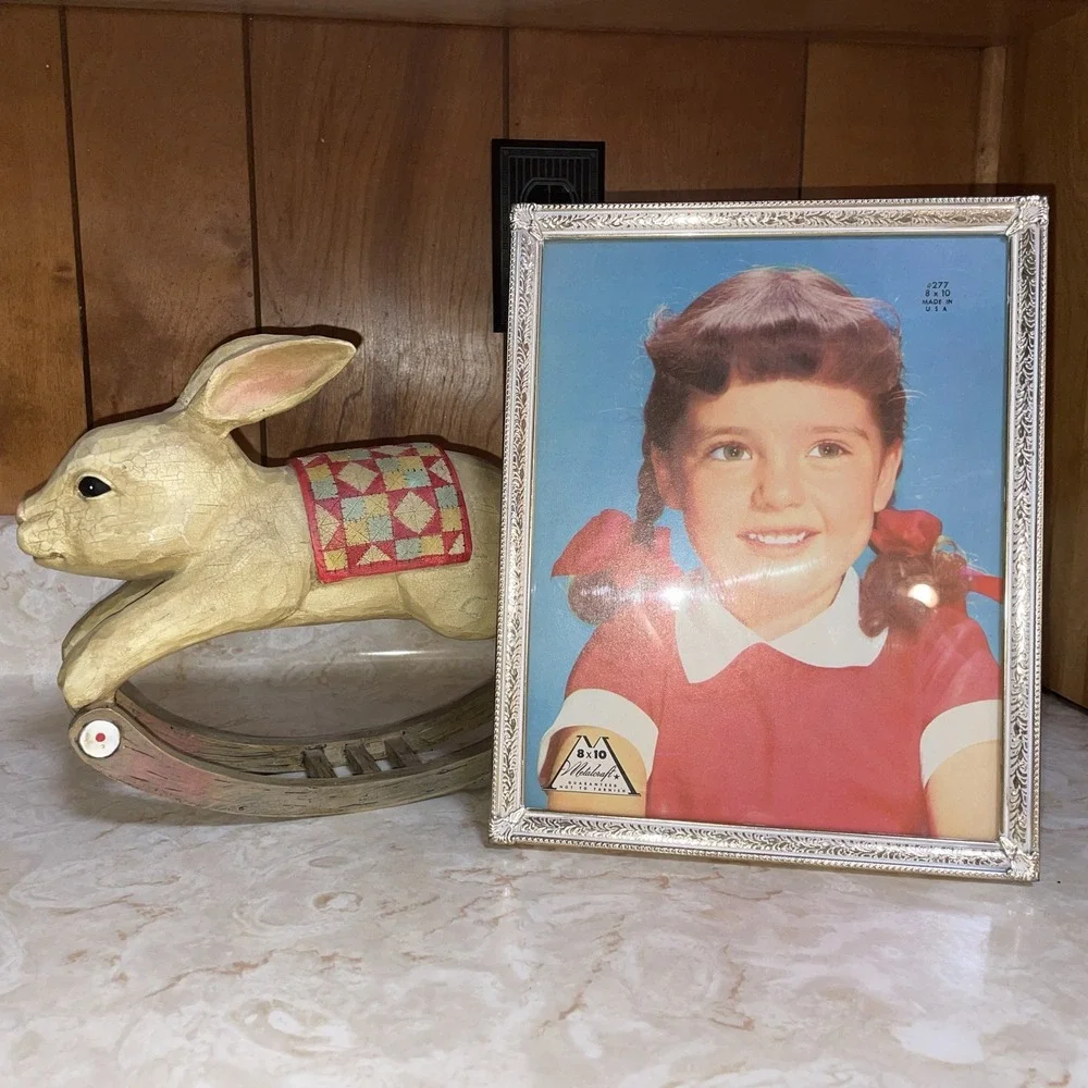 Vintage Gold‎ Metal Picture Frame 8
